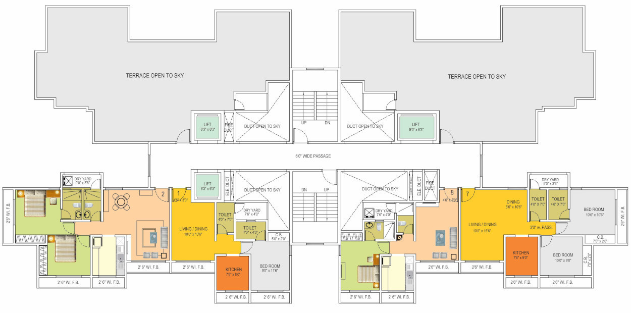  trinity paradise phase 1 A1 Cluster Plan