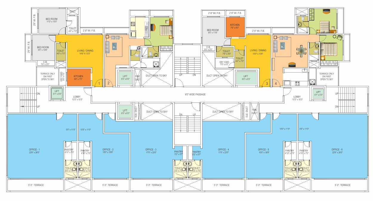  trinity paradise phase 1 A1 Cluster Plan