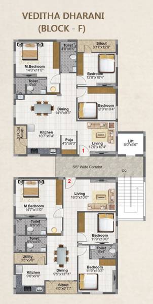  garlapati-homes VEDITHA DHARANI Cluster Plan