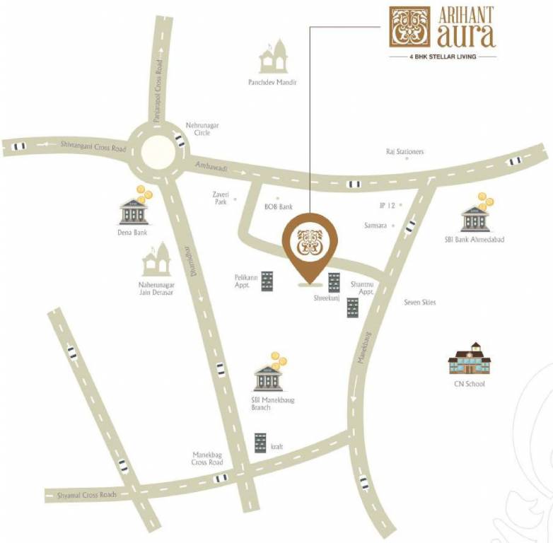 Images for Location Plan of Suvidhi Arihant Aura