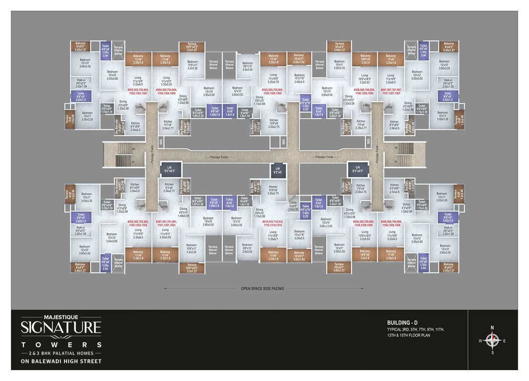 signature towers phase 3 Building B1 Cluster Plan