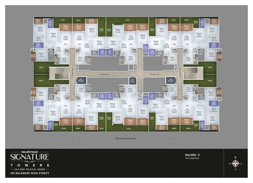  signature-towers-phase-3 Building B1 Cluster Plan