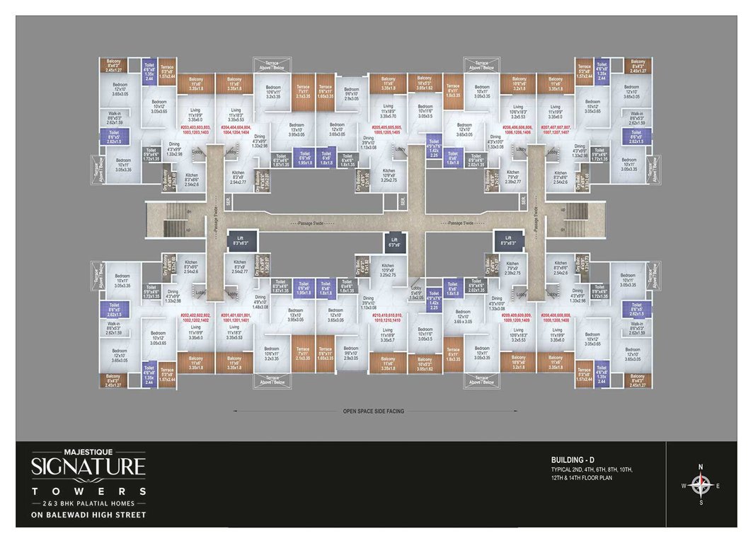  signature towers phase 3 Building B1 Cluster Plan