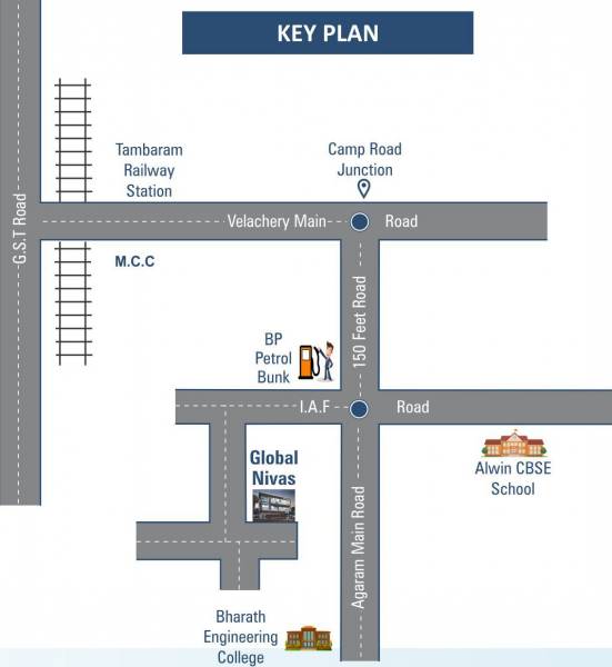 Images for Location Plan of Global Nivas