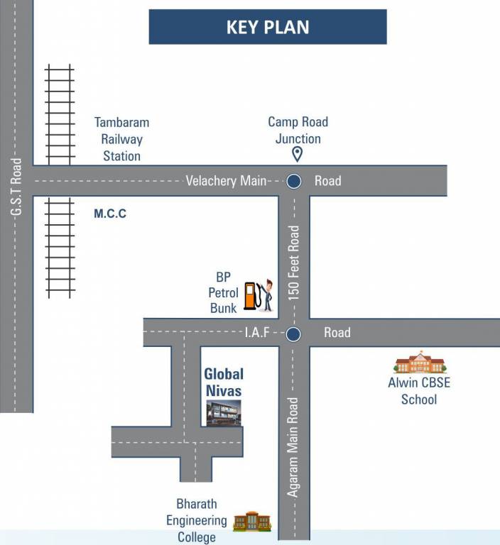 Images for Location Plan of Global Nivas