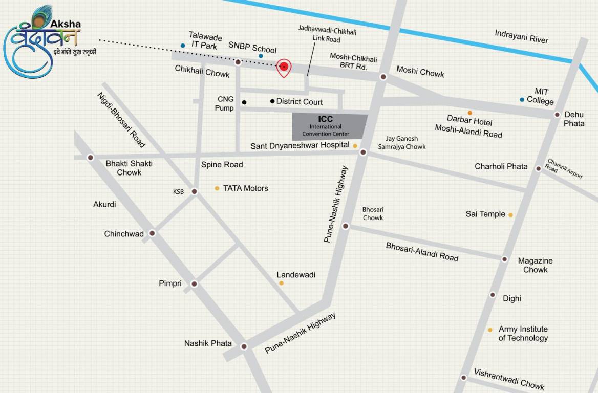 Images for Location Plan of Aksha Vrundavan II