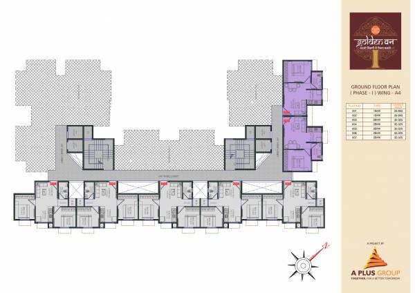  golden-van Wing A4 Cluster Plan