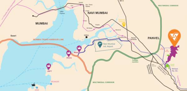  wise-city-south-block-phase-i-plot-rz8-building-6-wing-a4 Location Plan