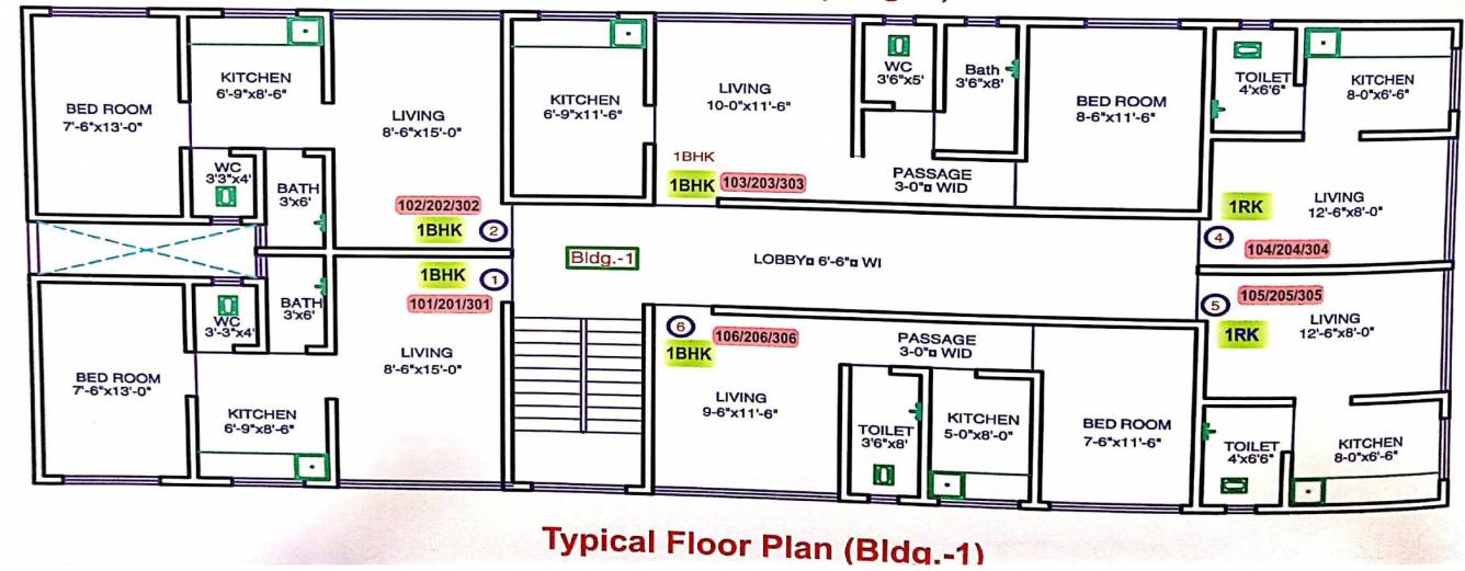 Images for Cluster Plan of Welcome SS Apartment