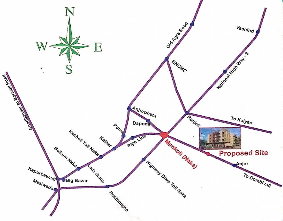 Images for Location Plan of Welcome SS Apartment