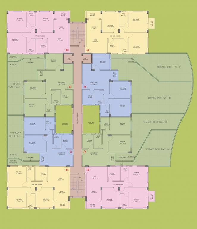  freshia Cluster Plan