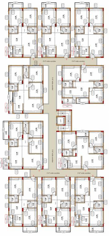  athish pride Cluster Plan