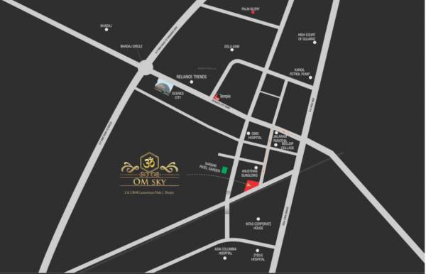  om-sky Location Plan