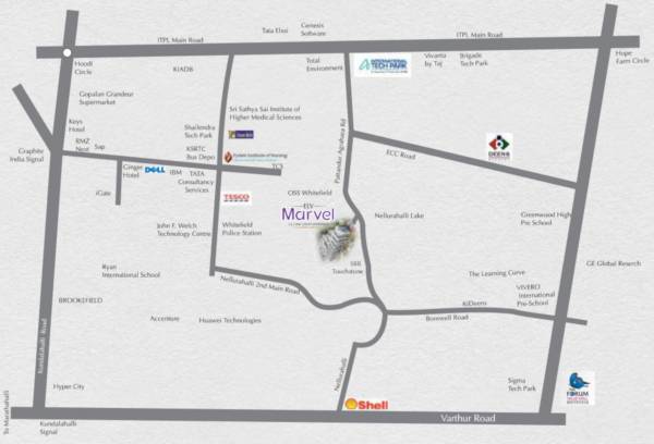  marvel Location Plan