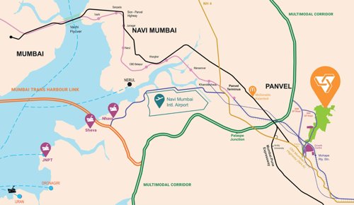 Images for Location Plan of Wadhwa Wise City South Block Phase I Plot RZ8 Building 3 Wing C3