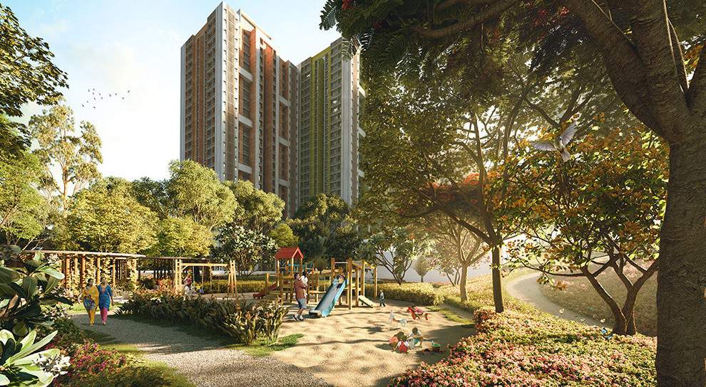  wise city south block phase i plot rz8 building 3 wing c3 Landscaped Gardens