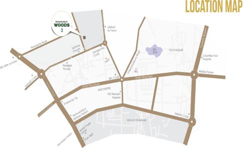  woods-3 Images for Location Plan of Renaissance Woods 3