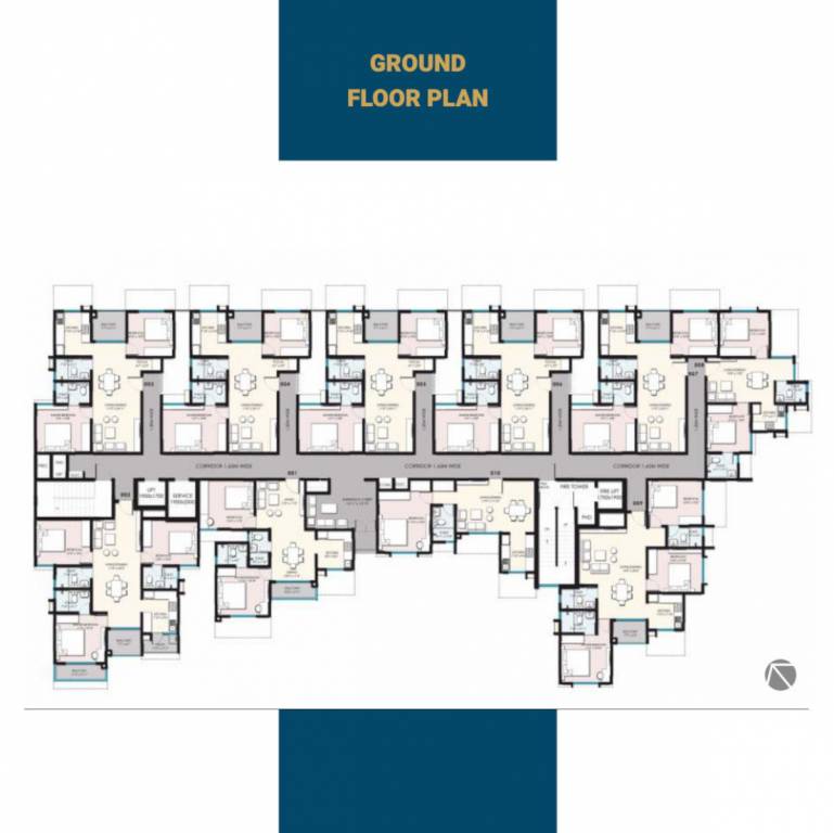  sbr tejas Sbr Tejas Cluster Plan For Ground Floor