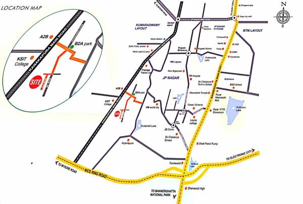  100-trees Location Plan