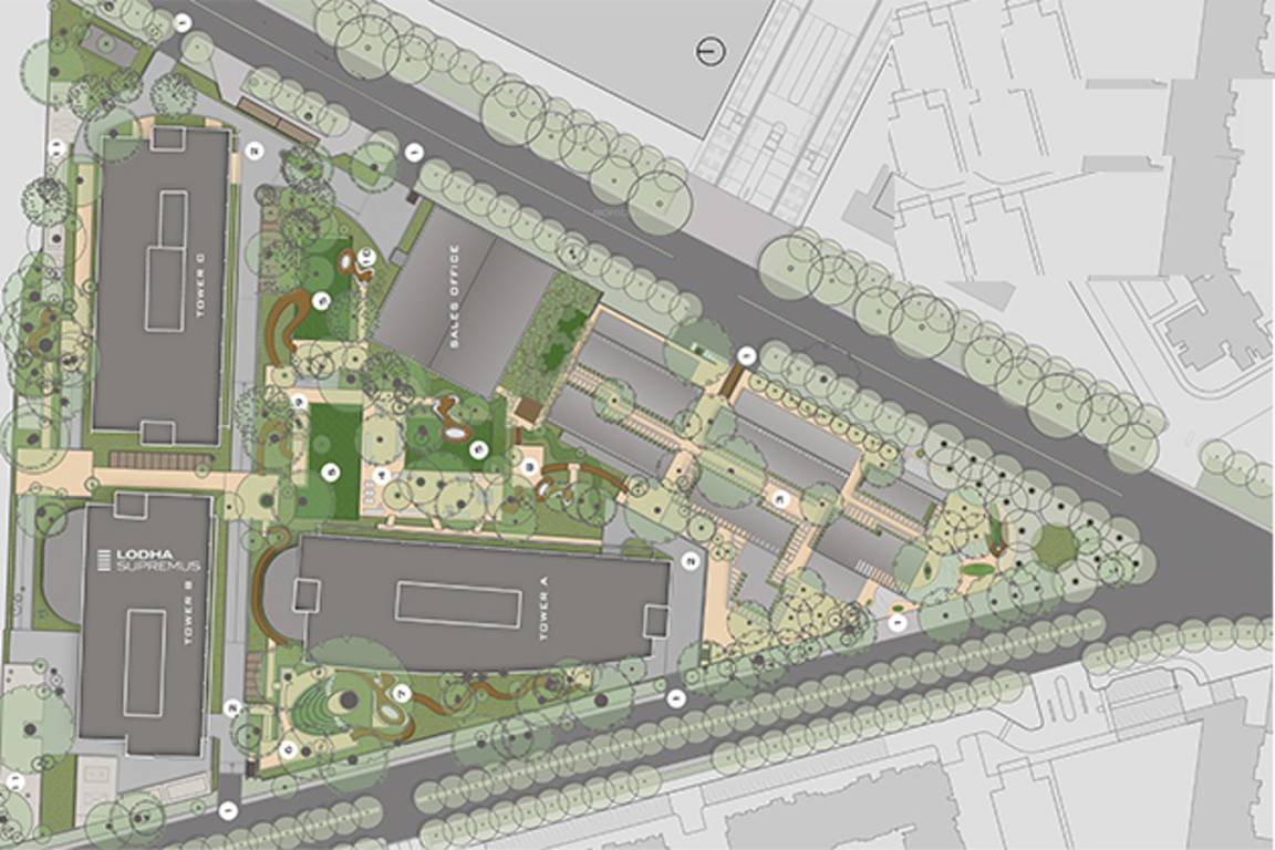 Images for Master Plan of Lodha Supremus