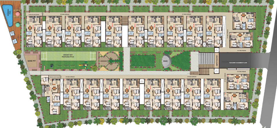  sri tirumala ambience Layout Plan
