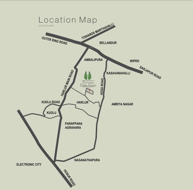  palm grove Location Plan