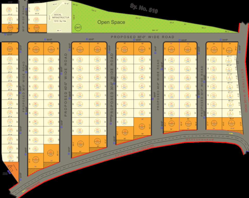  lr green chips Layout Plan