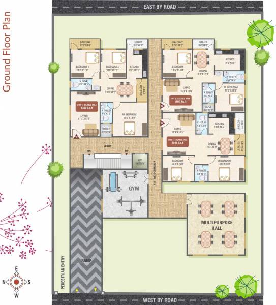  duo-marvel Duo Marvel Cluster Plan for ground Floor