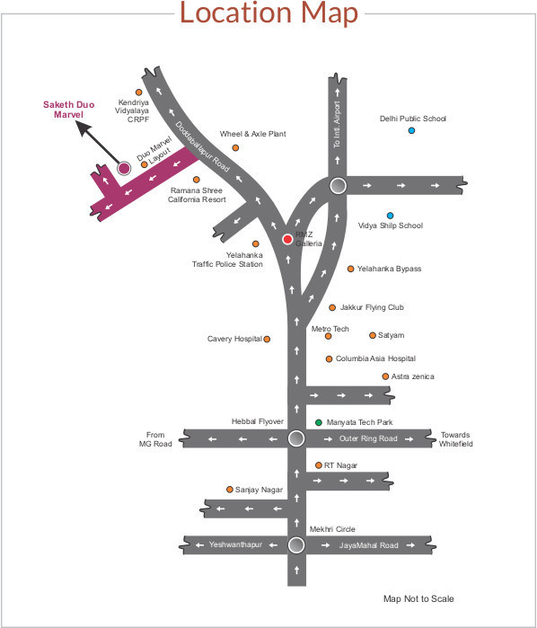  duo marvel Location Plan