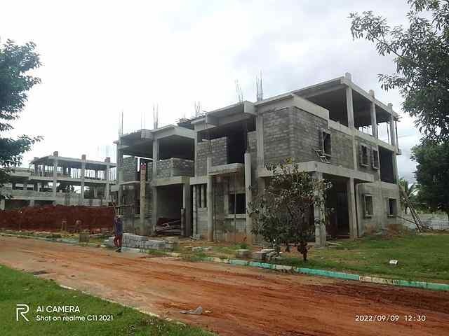  preeti iksa ville Construction Status Oct 22