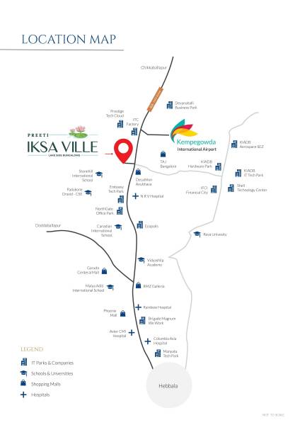  preeti-iksa-ville Location Plan