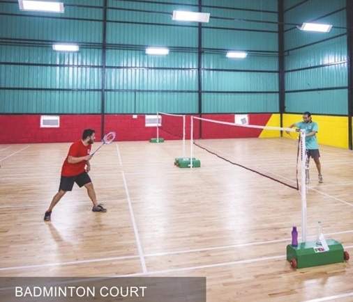  preeti iksa ville Badminton Court