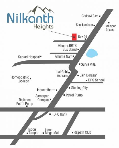  heights Location Plan