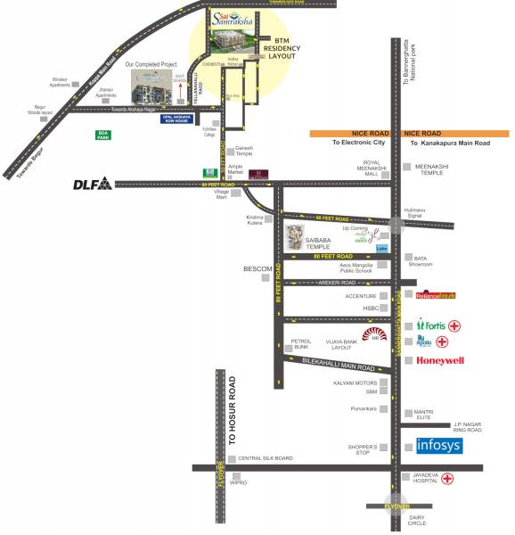 Location Plan sai-samraksha Location Plan