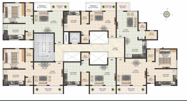  ashtavinayak-residency Ashtavinayak Residency Cluster Plan
