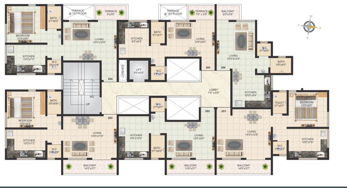  ashtavinayak residency Ashtavinayak Residency Cluster Plan