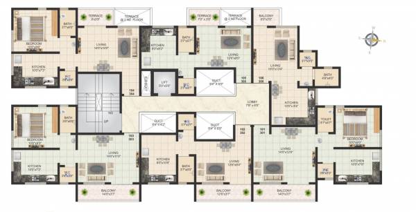  ashtavinayak-residency Ashtavinayak Residency Cluster Plan