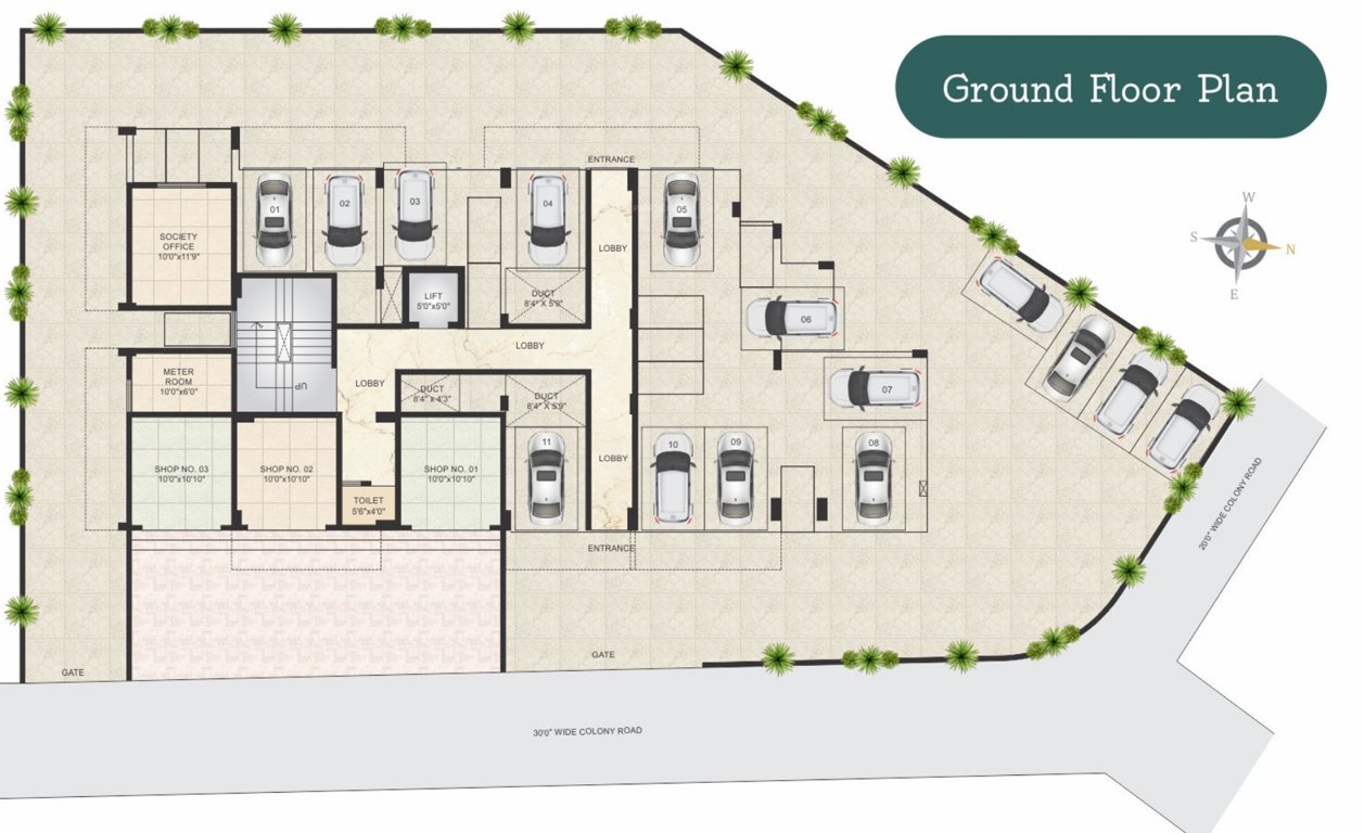  ashtavinayak residency Master Plan