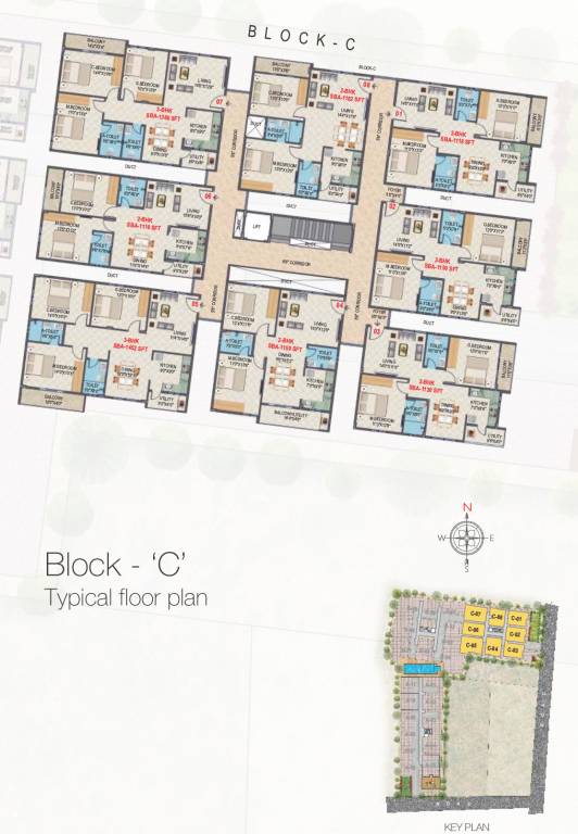  vajra Block A Cluster Plan