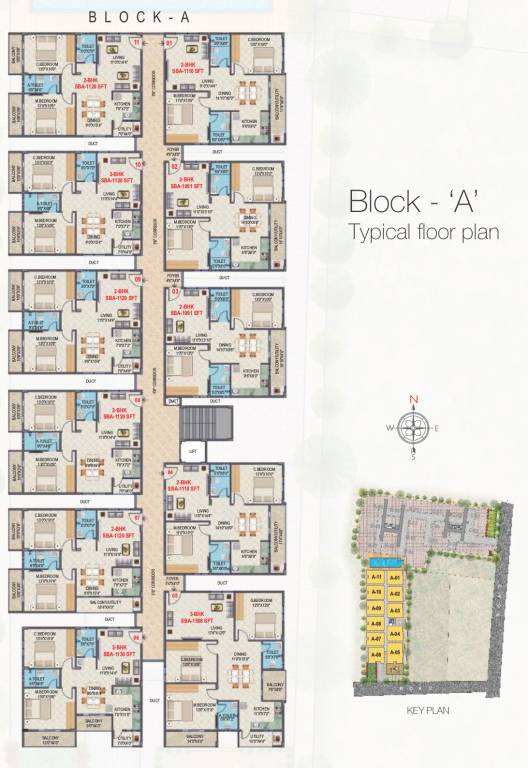  vajra Block C Cluster Plan