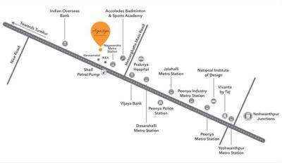  agastya Images for Location Plan of  AGASTYA