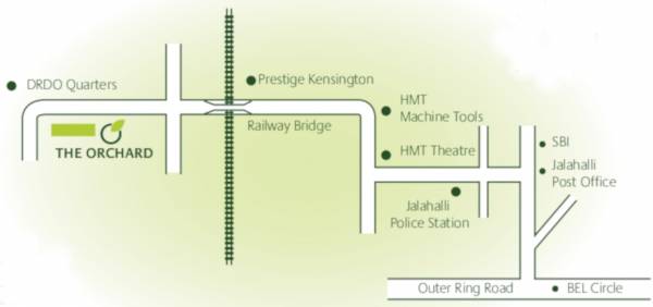  the-orchard Location Plan
