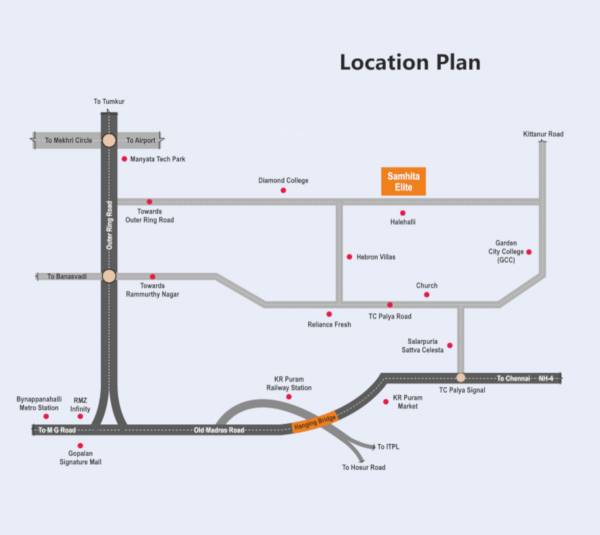 Images for Location Plan of Samhita Samhita Elite
