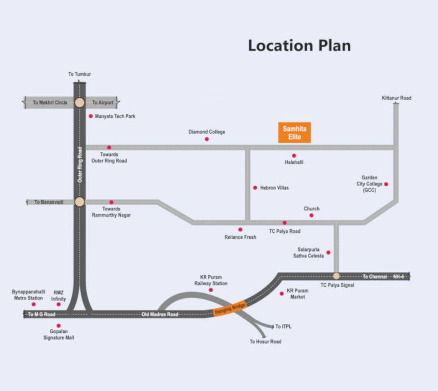 Images for Location Plan of Samhita Samhita Elite