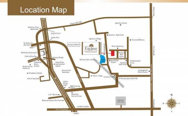  enclave Location Plan
