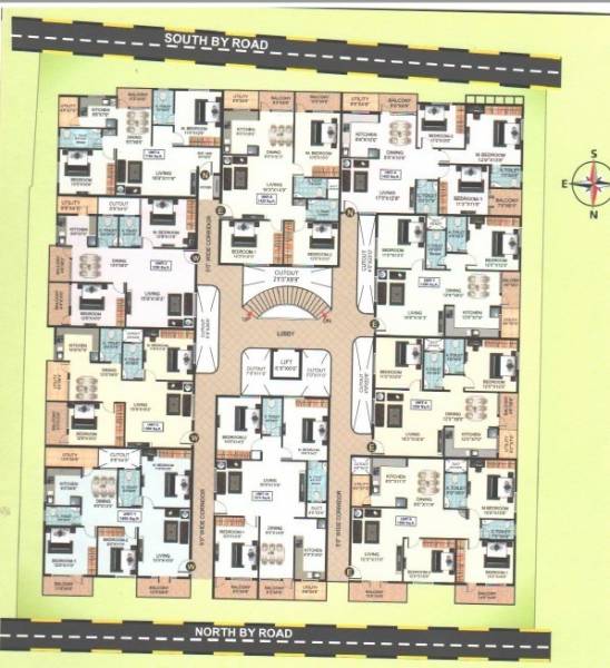 Images for Cluster Plan of SAI RAMINENI Amarachandra Royal