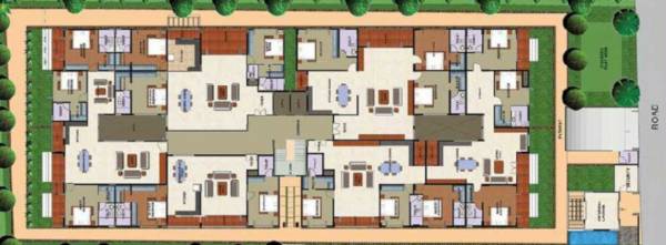 Images for Cluster Plan of GK Infra Anugrha Apartment