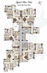 Tower 1 Cluster Plan  surya-heights Tower 1 Cluster Plan