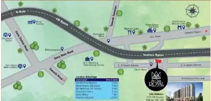  su casa royal Location Plan