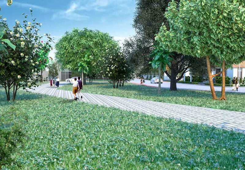  green life Jogging Track